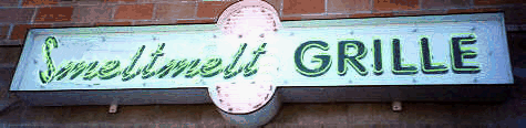 Smeltmelt Grille Neon Sign