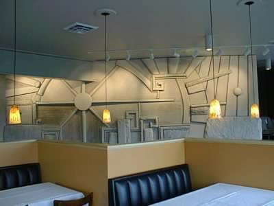 Smeltmelt Grille mosaic wall