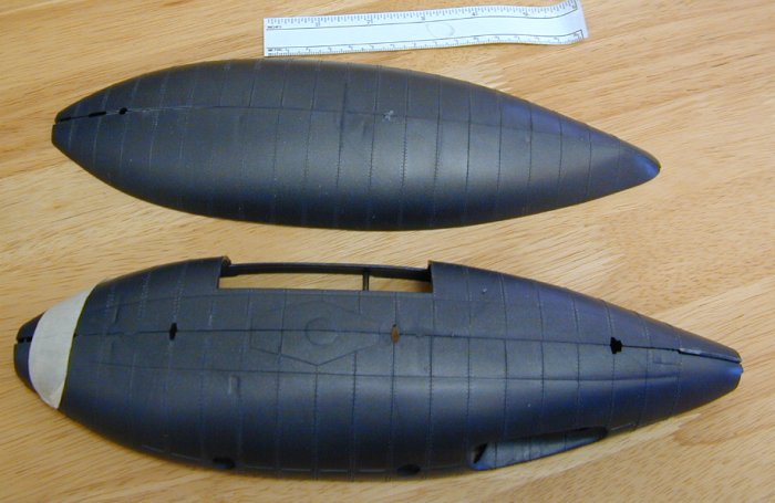 Gluing the two hulls