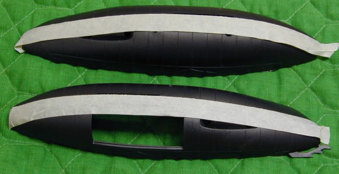 Taping out the planned cut