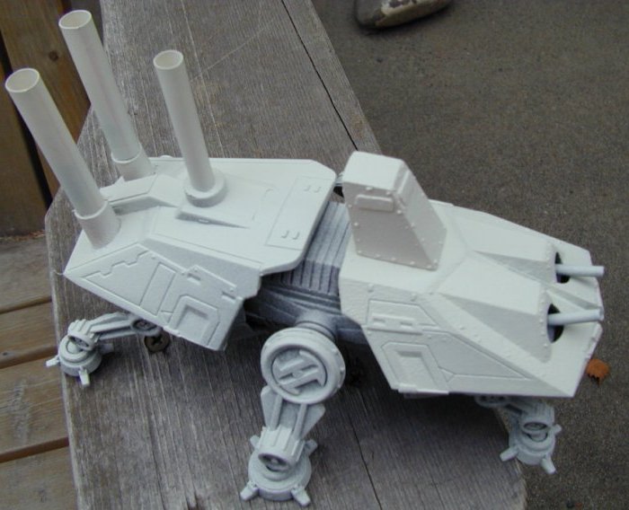 Primed, looking from above